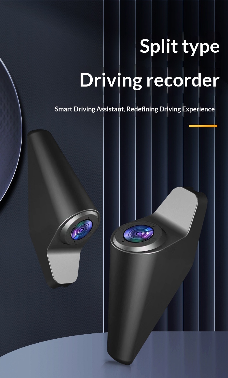 Dashcam 4k Mit Panorama Full Screen Display Wifi Nachtsicht_voghion.com