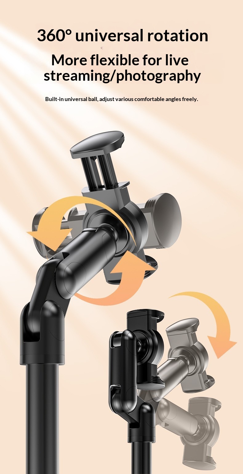 Overhead Video Stand For Phone And Tablet Rotating Adjustable_voghion.com