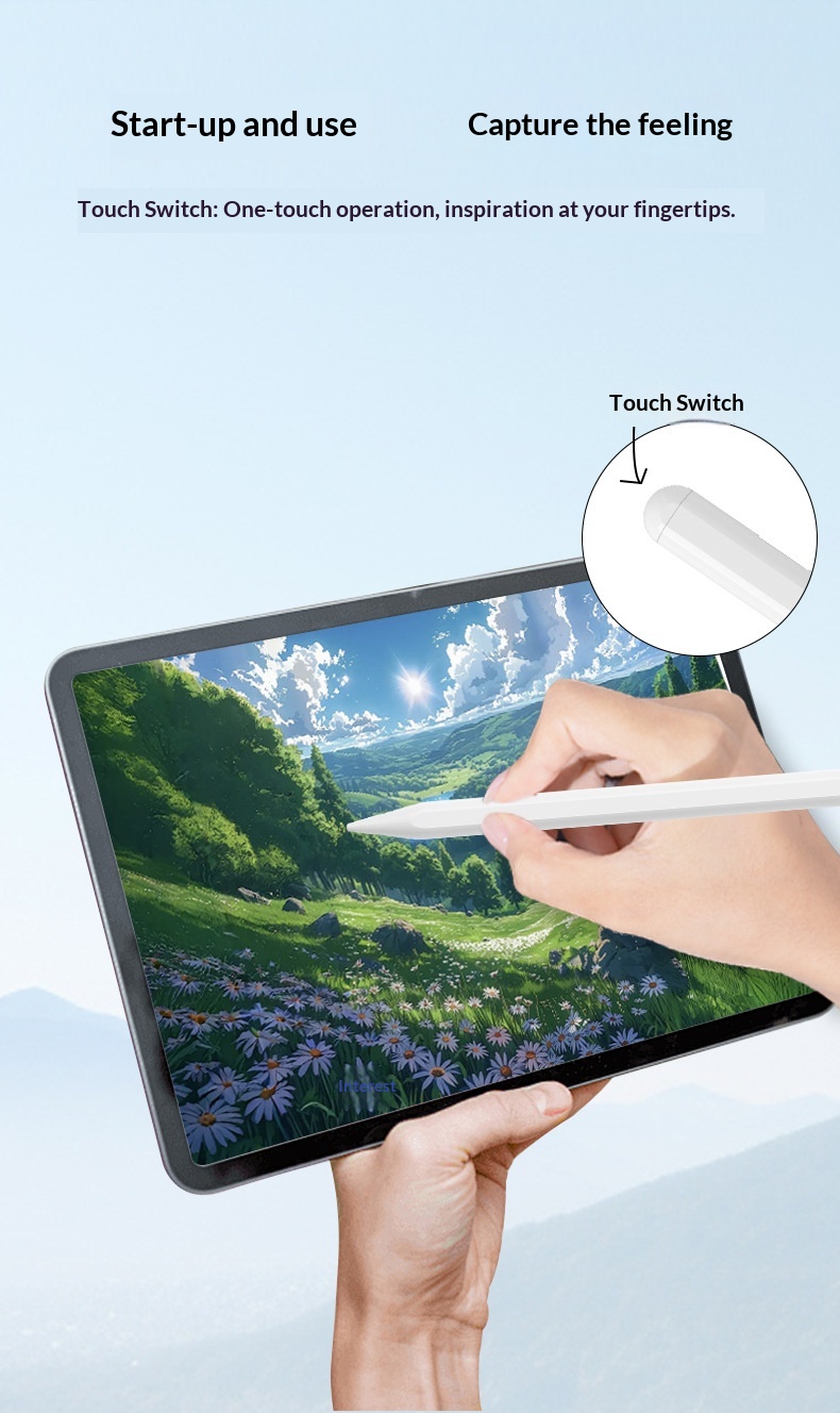 Stylet capacitif universel compatible avec les tablettes Huawei et les smartphones Android (certains modèles), stylet pour écrans tactiles._voghion.com