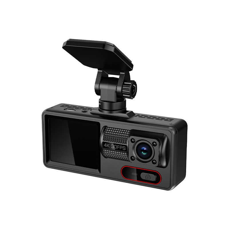 Dashcam 4k Mit Drei Linsen Front Und Heck Sowie Nachtsicht_voghion.com