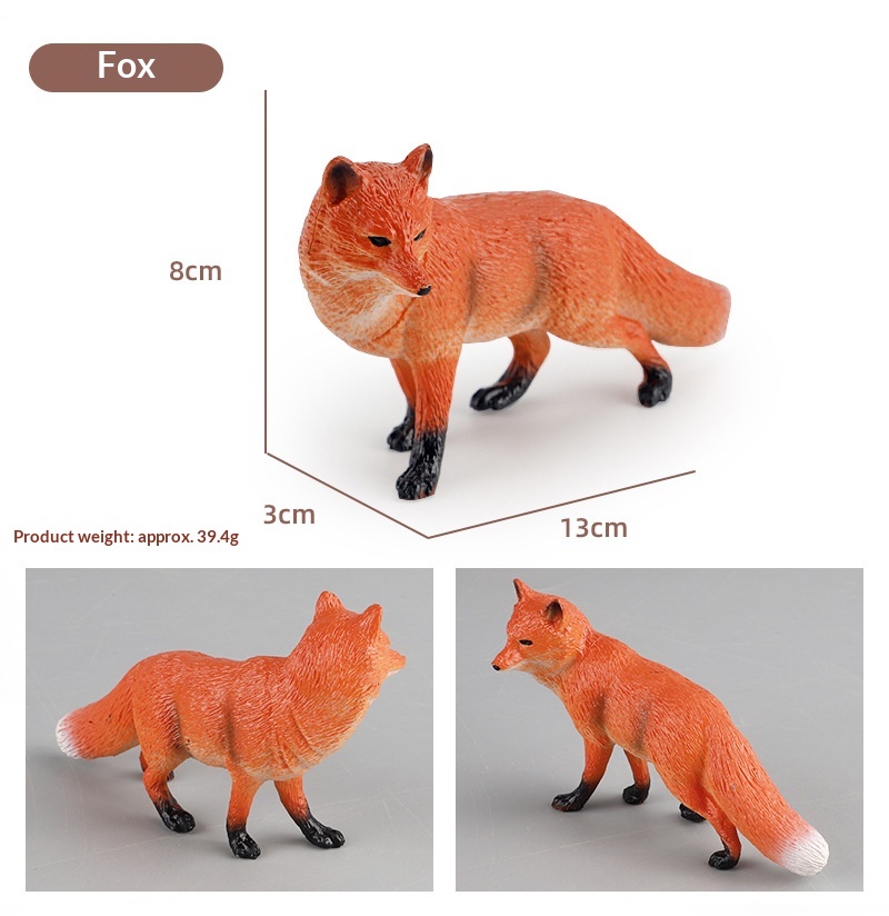 Educational Wildlife Animal Figures Set For Kids Early Learning_voghion.com