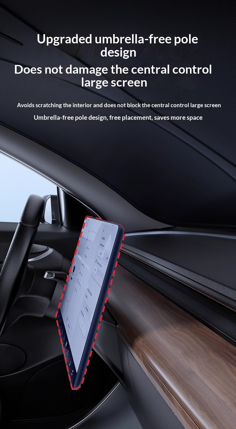 Protezione solare laser per interni auto, parasole rinfrescante per parabrezza anteriore_voghion.com