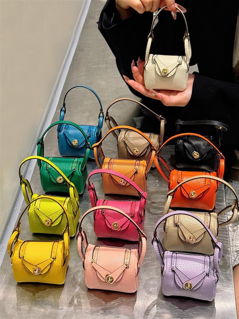 Kreative Mini-Tasche, geeignet als Schutzhülle für AirPods Pro 2 Bluetooth-Kopfhörer, Münzgeldbörse und Autoschlüssel-Zubehör_voghion.com