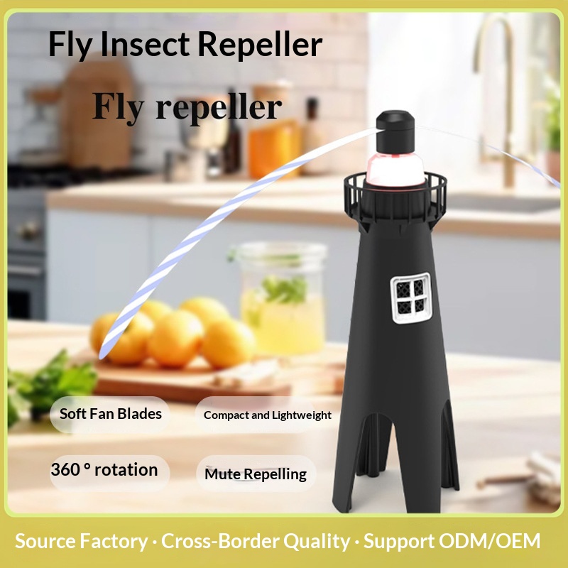 Cross-Border Flyfans Multi-Functional Killer Outdoor Mosquito Repellent Blade Household Fly Fan_voghion.com