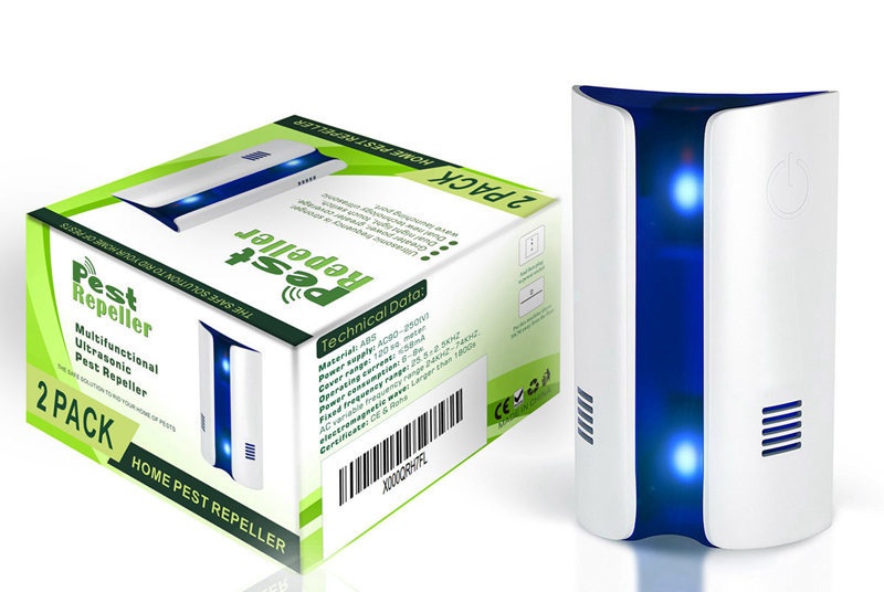 Ultrasonic Electromagnetic Electronic Killer Plug-in Mosquito Repellent Micro Light Wave Insect Mouse Repeller_voghion.com