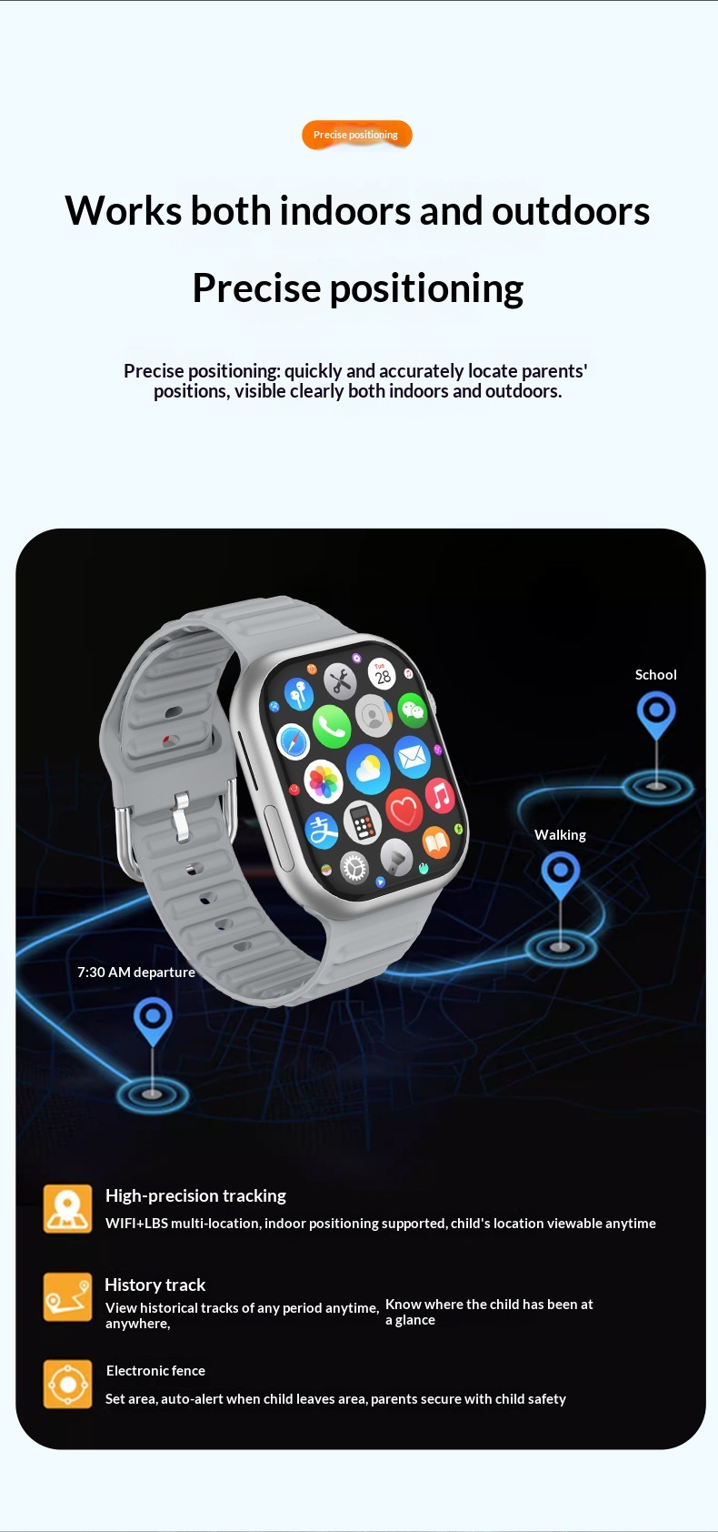 Smartwatch 4g per bambini con sim card e chiamate cellulari_voghion.com