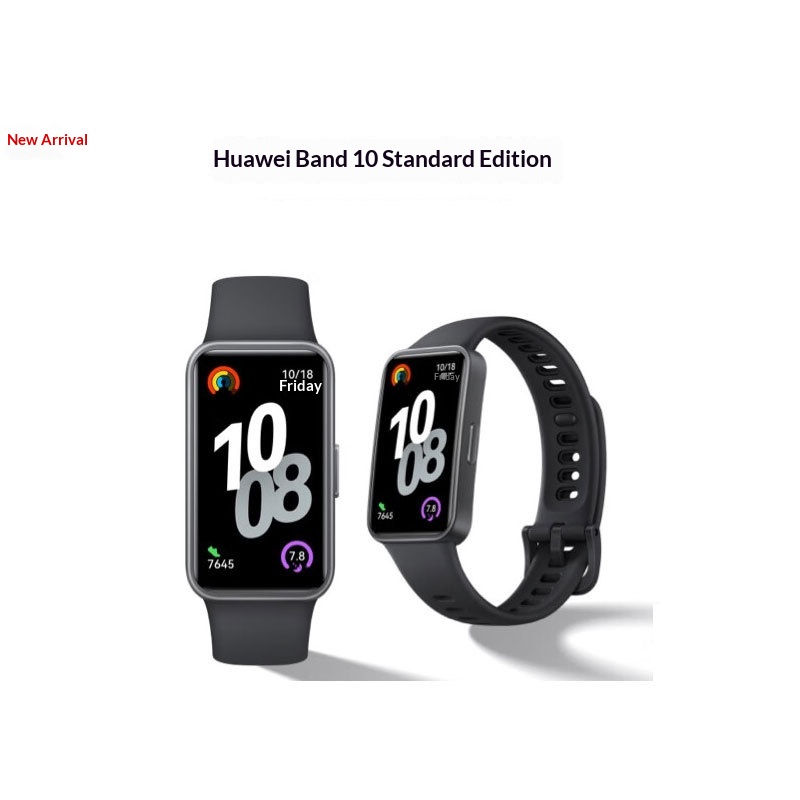 Huawei Band 10 Standard Edition Smart Professional Sleep Analysis Mood Health Heart Rate Monitoring Sports Bracelet_voghion.com