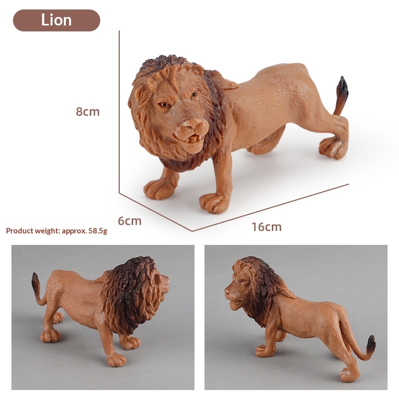Educational Wildlife Animal Figures Set For Kids Early Learning_voghion.com