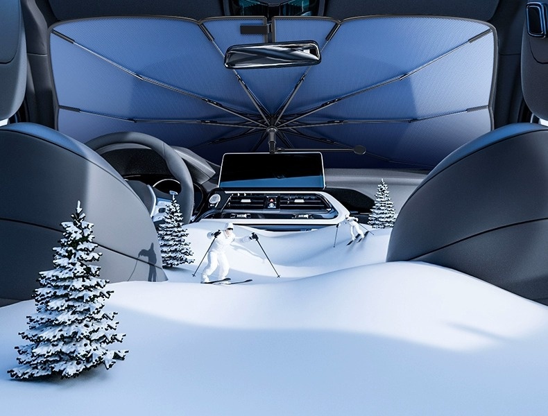 Parasolar pentru parbriz auto protecție solară și termică_voghion.com