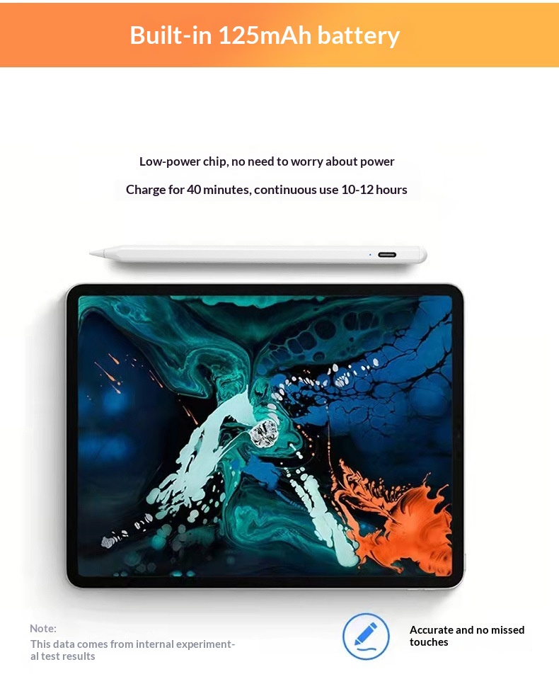 Stylet capacitif universel Source Factory compatible avec les smartphones Huawei et iPad, pour le dessin sur écran tactile_voghion.com