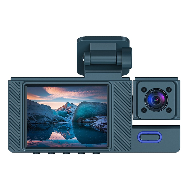 2025 New 2K HD Dash Cam Front And Rear Dual Recording No Installation Required Three-Recording Same Screen Reversing_voghion.com