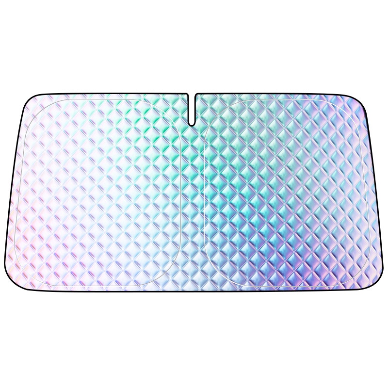 Auto-Regenschirm-Schutz, Hitzeisolierung, Silberbeschichtung, Blendschutz, Sonnenblende, Windschutzscheiben-Sonnenschutz, Frontschutz_voghion.com