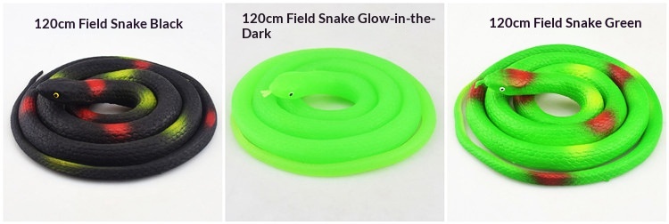 Cobra in plastica morbida realistica 80cm giocattolo scherzo_voghion.com