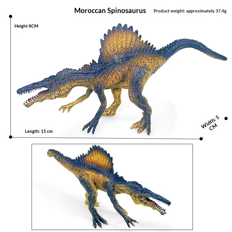 Cross-Border 2-13inch Hollow Plastic Large Animal Solid Simulation Dinosaur Model Ornament Toy Wholesale_voghion.com