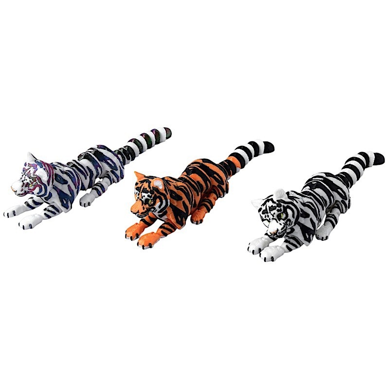 3D-gedrucktes Waldtiermodell für Kinder: Elefant, Tiger, Löwe – ein realistisches Spielzeug_voghion.com