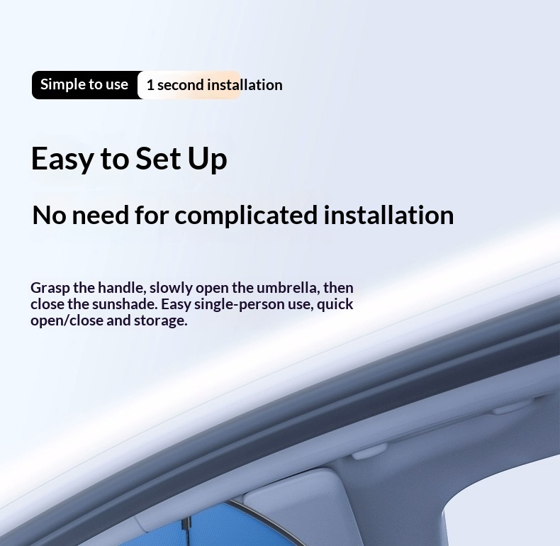 Parasolar pentru parbriz auto protecție solară și termică_voghion.com