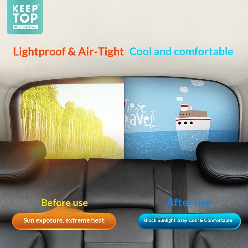 Sonnenschutz für Front- und Windschutzscheibe im Sommer, Hitzeschutz, Lichtundurchlässiges Tuch, Sonnenschutz für die Heckscheibe_voghion.com