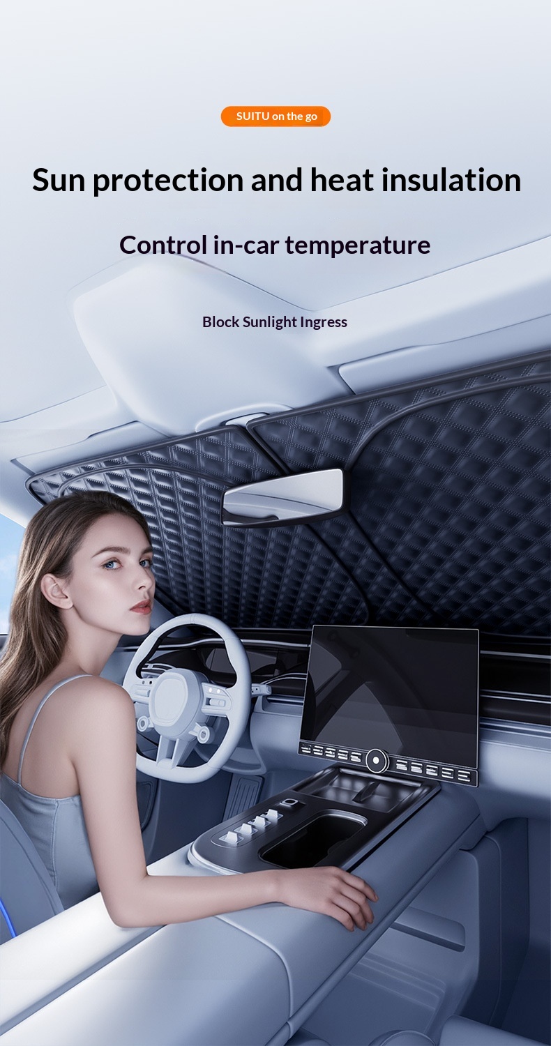 Auto Frontscheiben-sonnenschutz Hitzeschutz Mit Uv-beschichtung_voghion.com