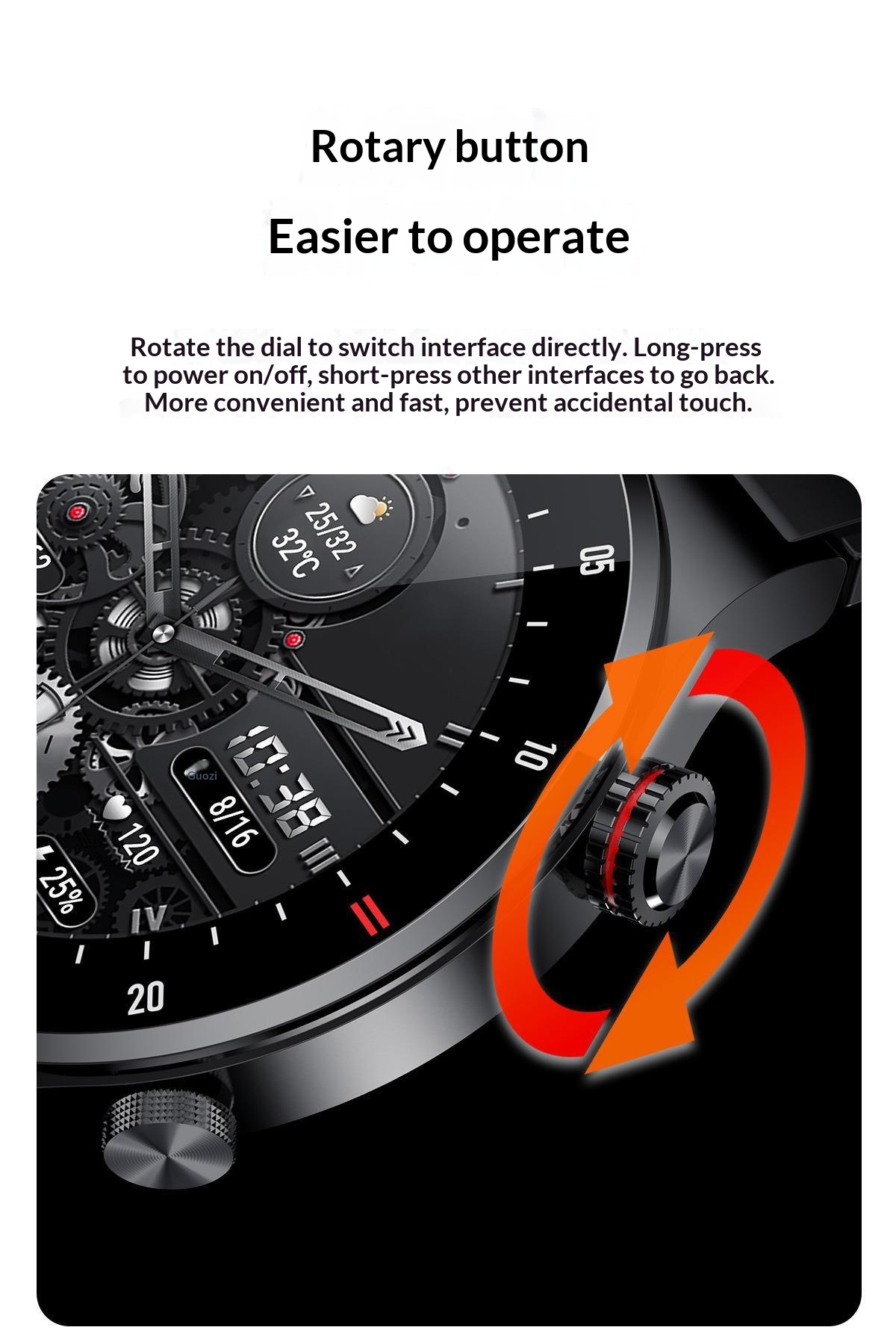 Neu QW33 EKG + PPG Musik-Player Schritt Zählen Bluetooth Anruf Smart_voghion.com