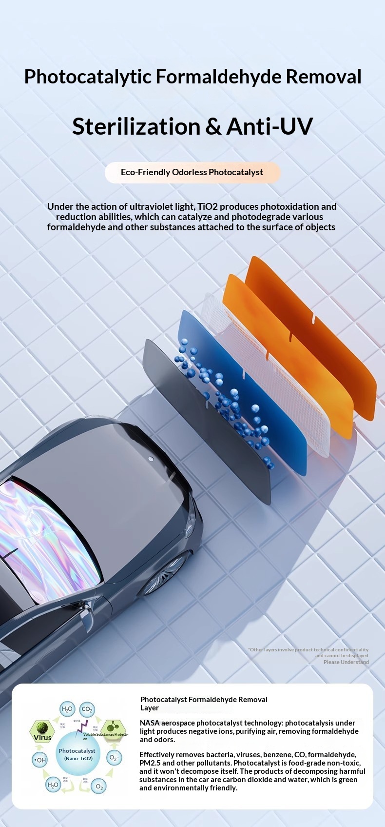 Protezione solare laser per interni auto, parasole rinfrescante per parabrezza anteriore_voghion.com