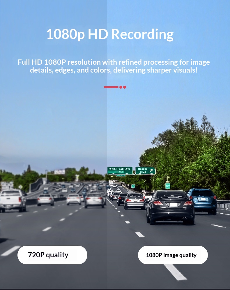 Caméra embarquée 4K HD transfrontalière 2025 avec connexion Wi-Fi et téléphone portable, vision nocturne Starlight, double enregistreur DVR pour voiture et enregistrement quadruple._voghion.com