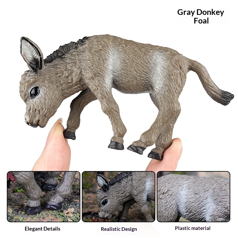 Tierfiguren Set Für Kinder Zur Kognitiven Simulation Bauernhof_voghion.com
