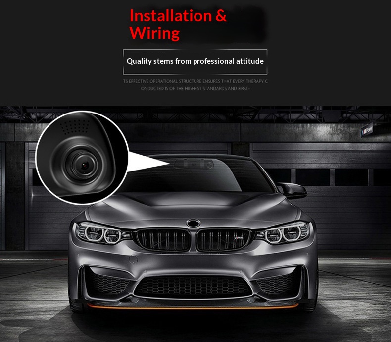 Dashcam specchietto con telecamera anteriore e posteriore_voghion.com