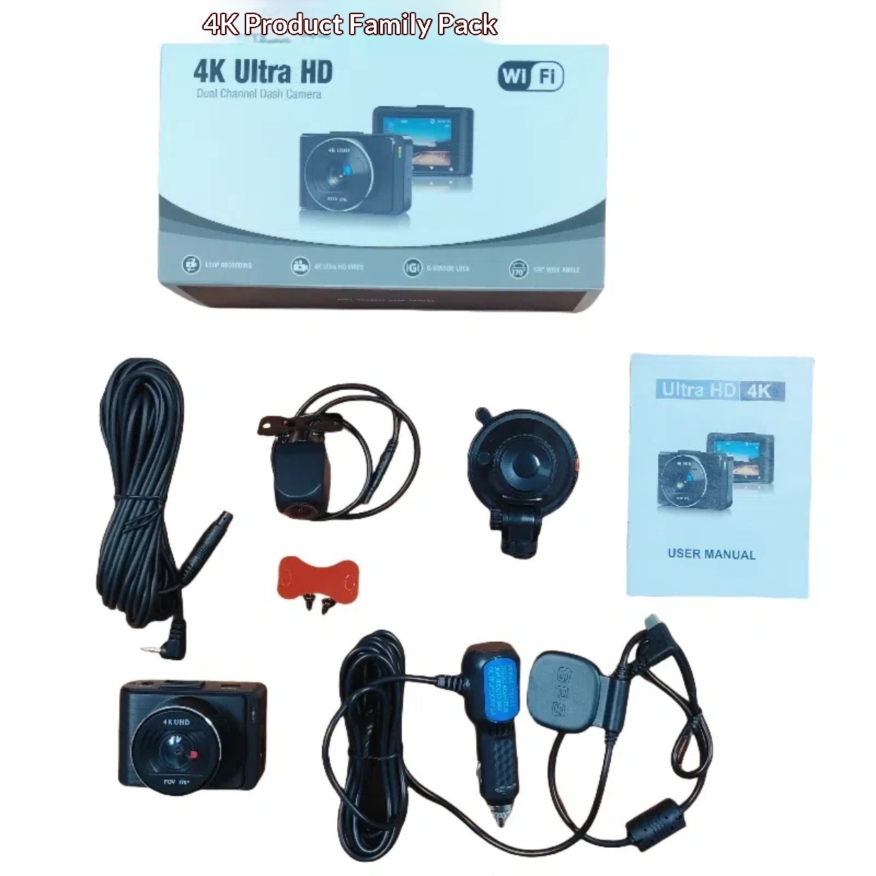 4k dual-dashcam met wifi en high-definition video recorder_voghion.com