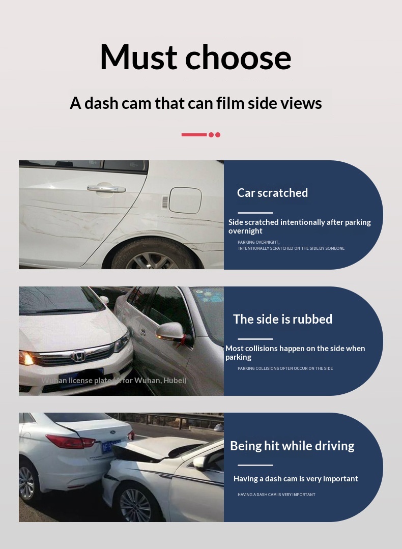 Caméra embarquée 4K HD transfrontalière 2025 avec connexion Wi-Fi et téléphone portable, vision nocturne Starlight, double enregistreur DVR pour voiture et enregistrement quadruple._voghion.com