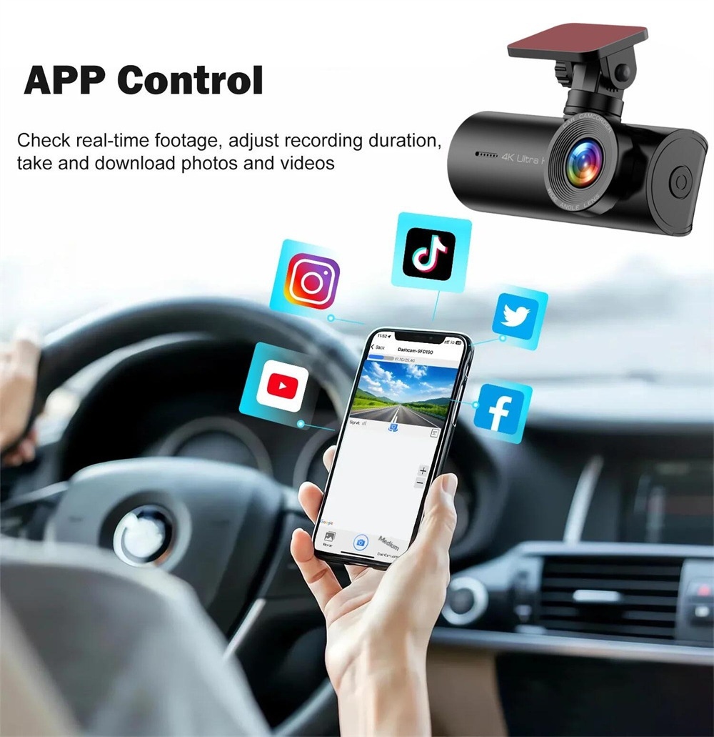 4k dashcam med front- og bagkamera wifi nattesyn gps_voghion.com