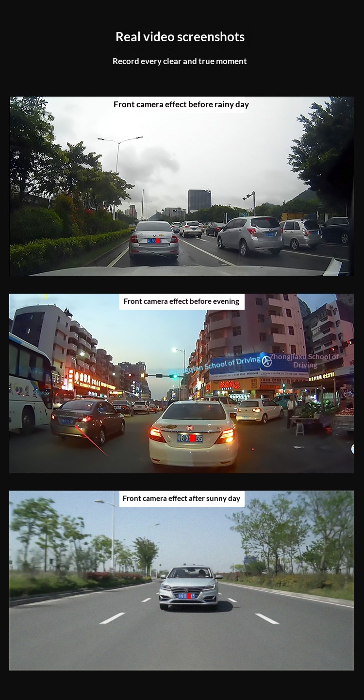 Dashcam specchietto retrovisore streaming media visione notturna_voghion.com