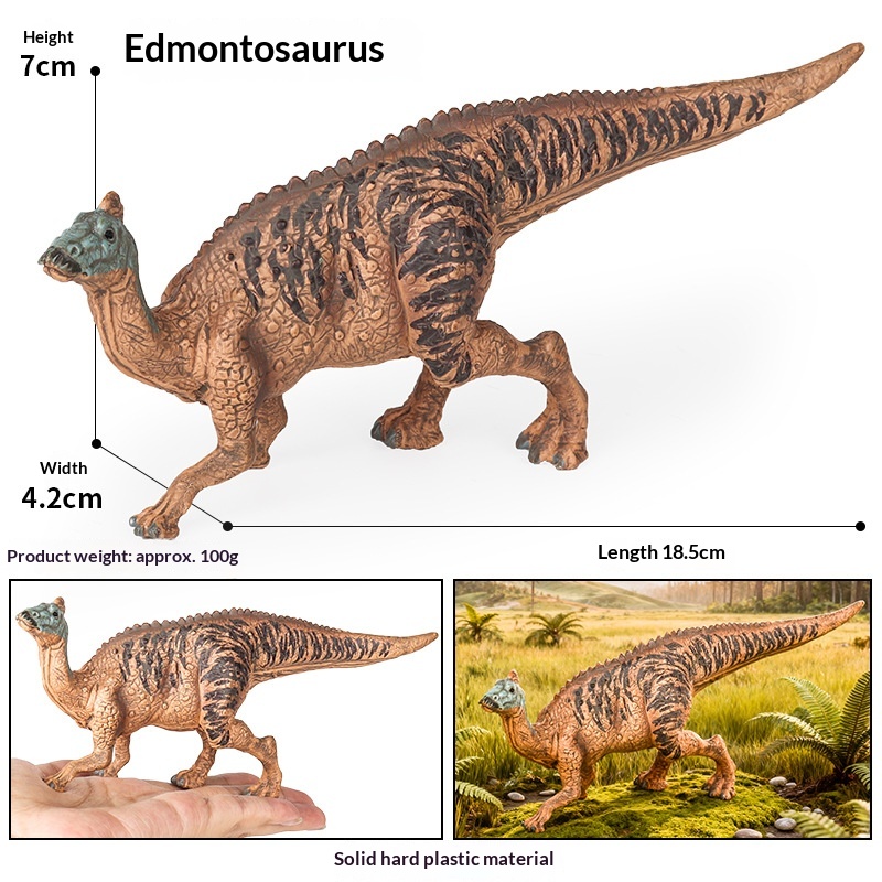 Dinosaur Animal Figures Realistic Edmontosaurus Toy For Kids_voghion.com