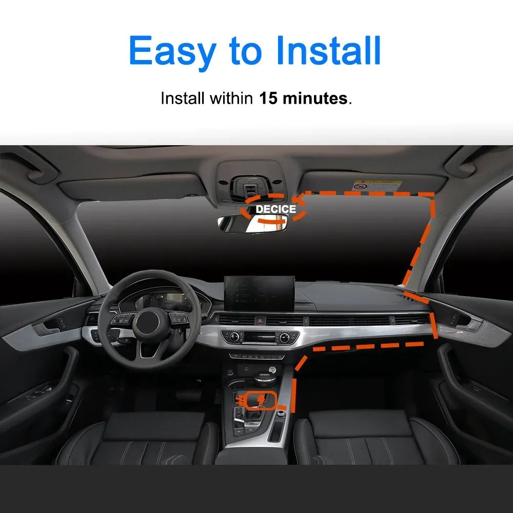4k dashcam med front- og bagkamera wifi nattesyn gps_voghion.com