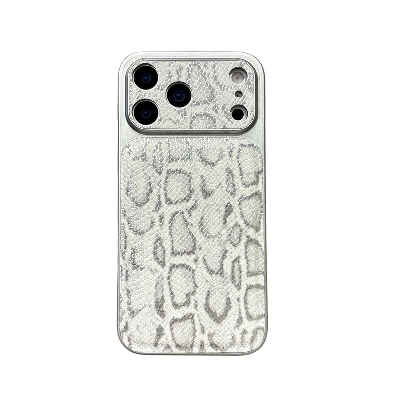 New Python Skin Pattern Case Instantly Transforms Into A 17promax Phone Case, Suitable For 16pro/15, Anti-drop_voghion.com
