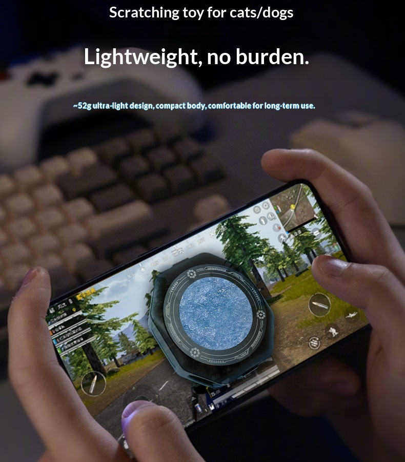 AI Temperature-Controlled Cooling Phone With Digital Display, Three-Level Adjustment, Magnetic Back Clip, Semiconductor_voghion.com