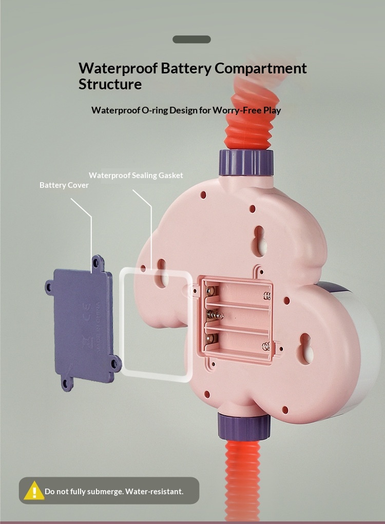 Gioco bagnetto elefantino con doccetta per bambini e neonato_voghion.com