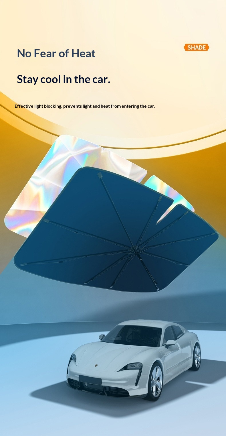 Parasole per parabrezza auto laser iridescente termico_voghion.com