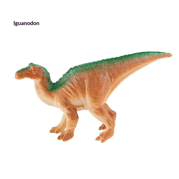 New Simulation BB Squeaky Children's Educational Model Toy Soft Plastic Sound Dinosaur Multiple Options Available_voghion.com