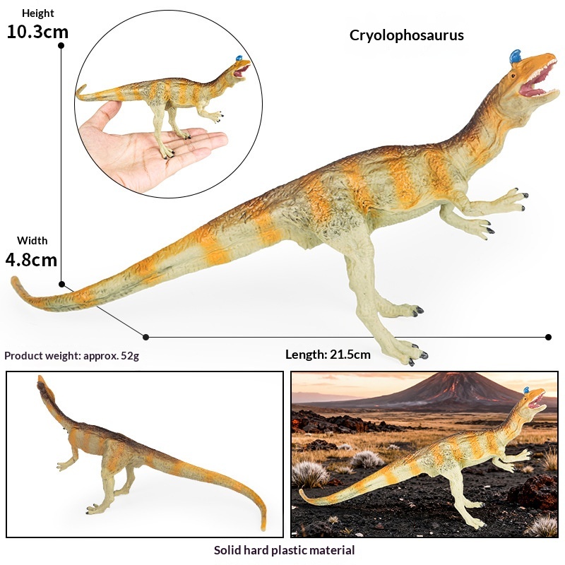 Dinosaur Animal Figures Realistic Edmontosaurus Toy For Kids_voghion.com