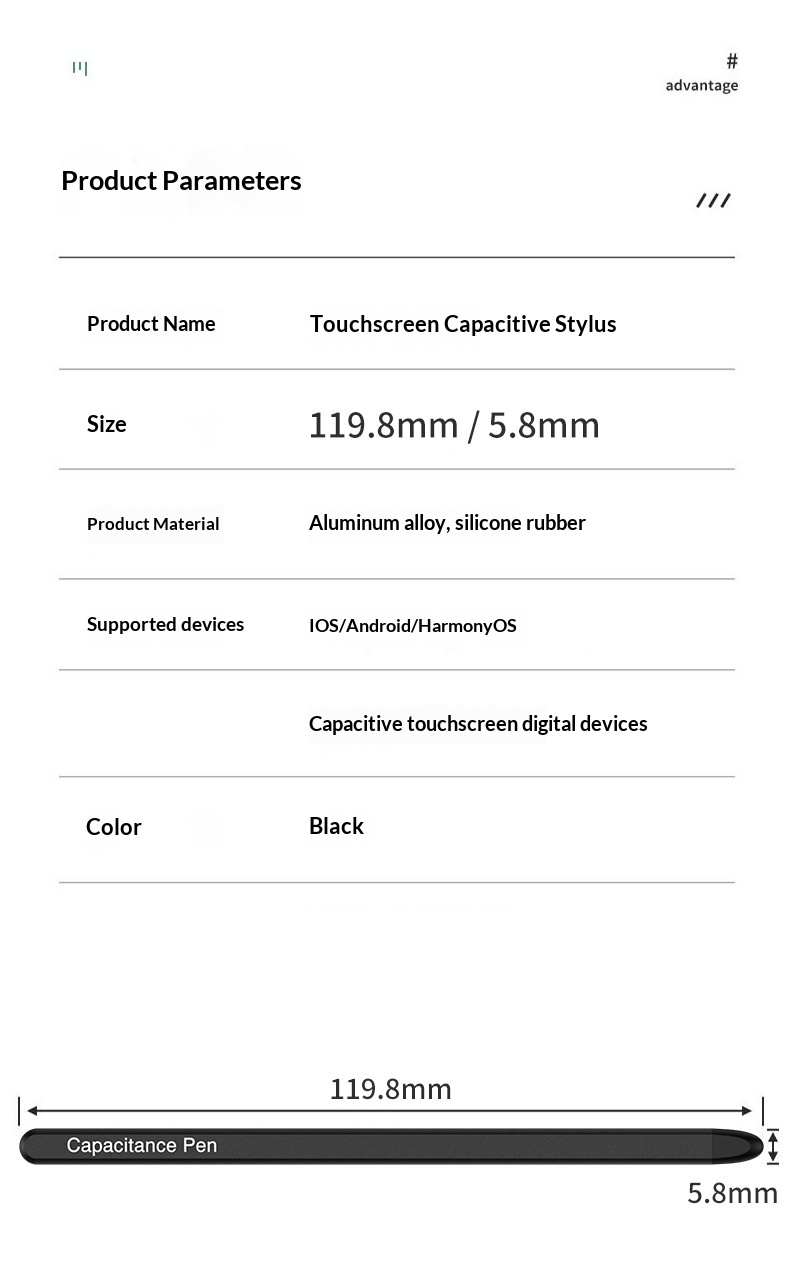 Compatibile con Samsung ZFold7/Foldable Screen Phone Fold4 Stylus Fold5/6 S Penna capacitiva per disegno_voghion.com
