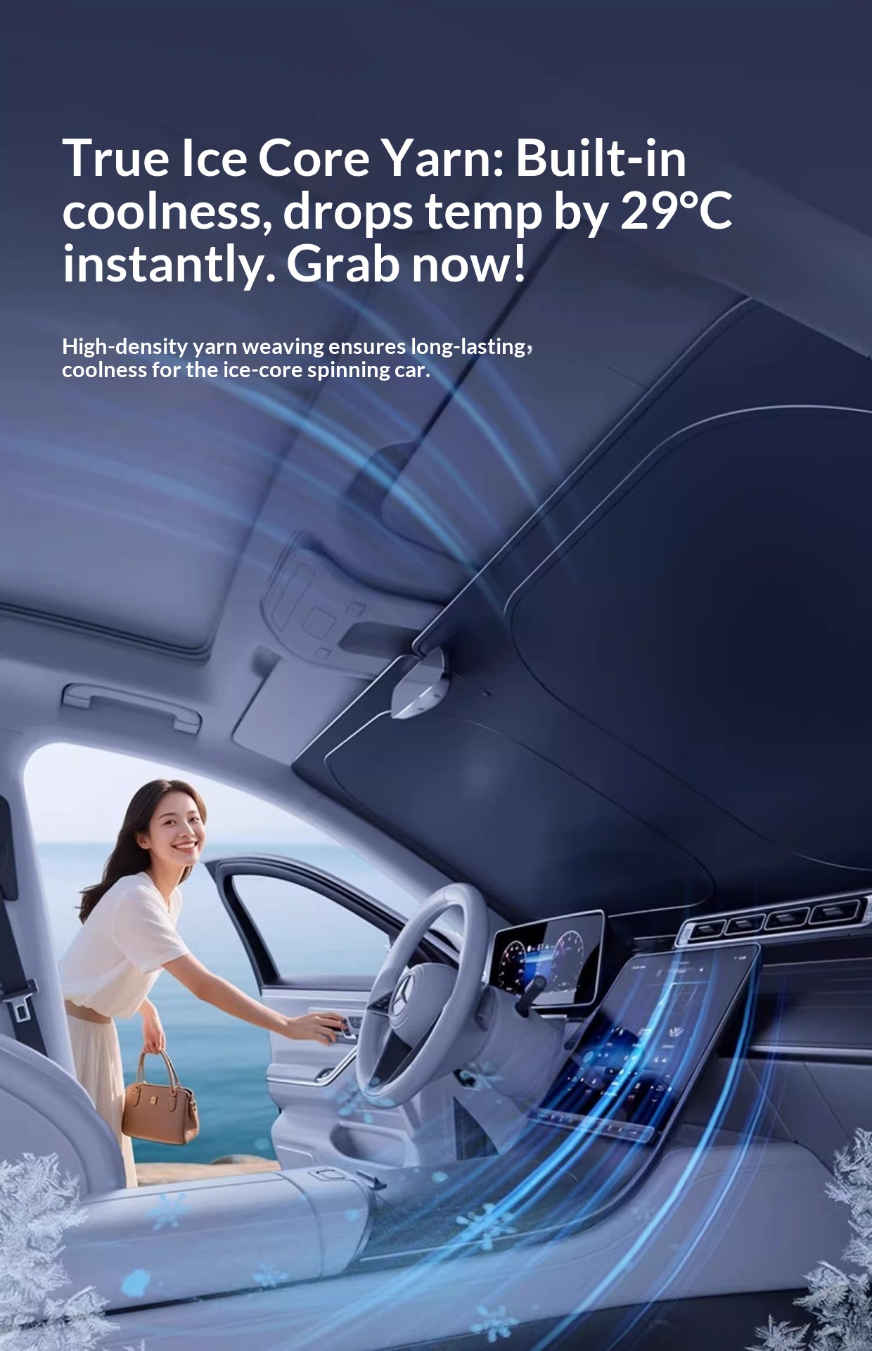 Parasole termoisolante di alta qualità per parabrezza, ombrello per finestrino, parasole anteriore per auto_voghion.com