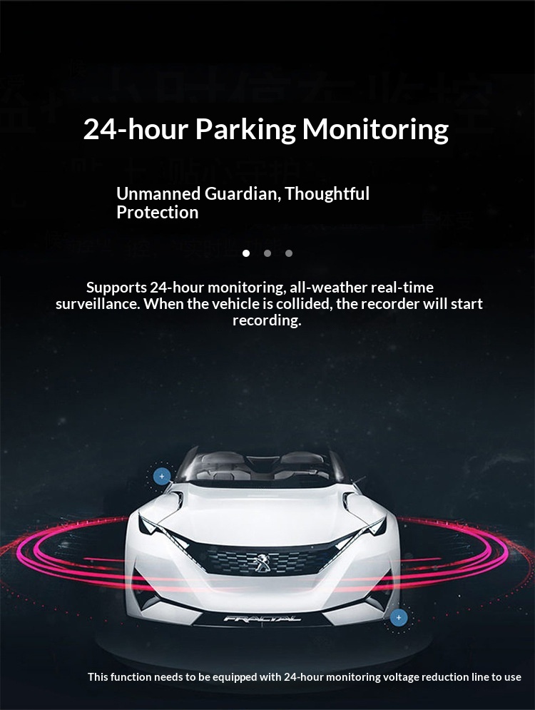 Dashcam med backspegel och dubbelkamera för fram och bak_voghion.com