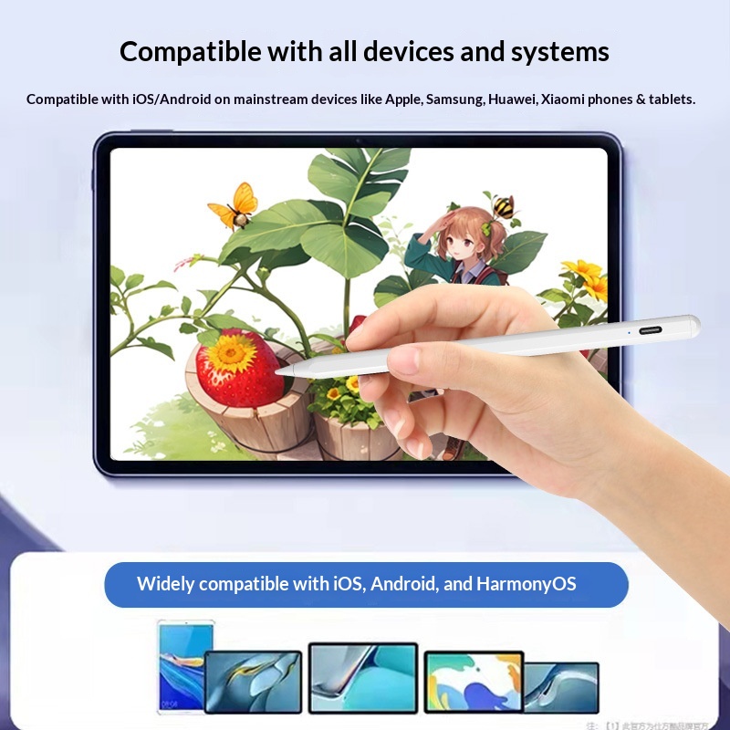 Stylet capacitif universel Source Factory compatible avec les smartphones Huawei et iPad, pour le dessin sur écran tactile_voghion.com