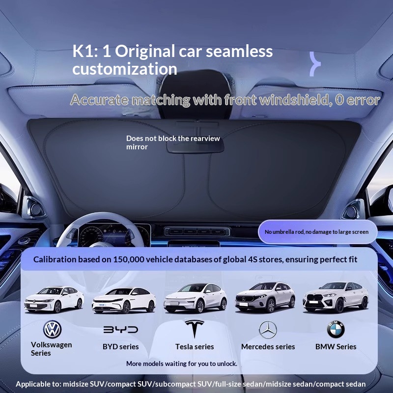 Parasole termoisolante di alta qualità per parabrezza, ombrello per finestrino, parasole anteriore per auto_voghion.com