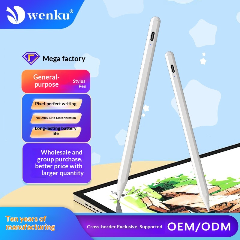 Stylet capacitif universel Source Factory compatible avec les smartphones Huawei et iPad, pour le dessin sur écran tactile_voghion.com