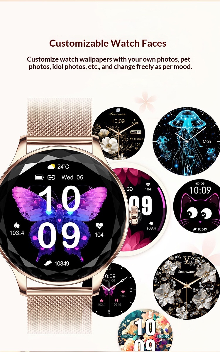Cross-border NX23PRO Smart Bluetooth Call Information Push Multi-dial Multi-functional Women's Sports Watch_voghion.com