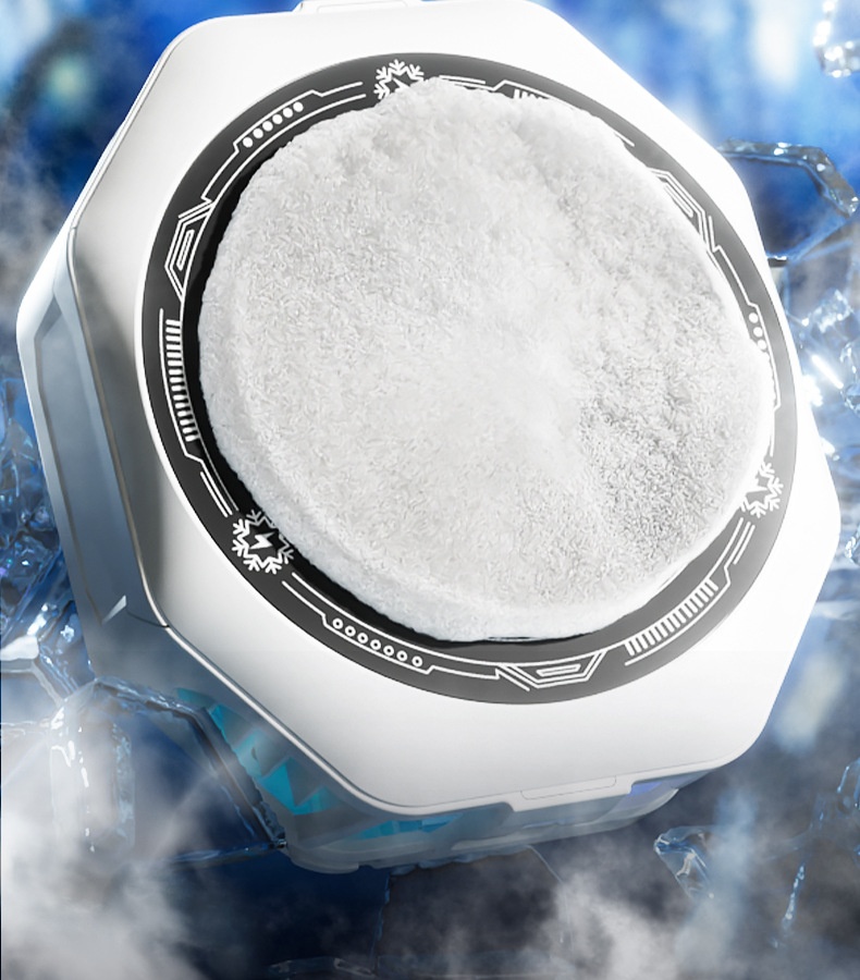 AI Temperature-Controlled Cooling Phone With Digital Display, Three-Level Adjustment, Magnetic Back Clip, Semiconductor_voghion.com