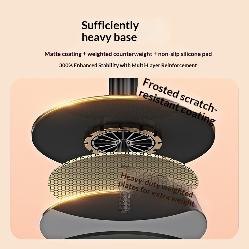 Cross-Border Foreign Trade Hot Sale Rotating Lifting Telescopic Phone Tablet Shooting Overhead Video Stand_voghion.com