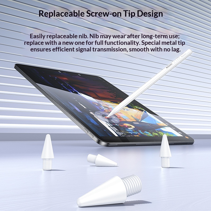 Yesido magnetische stylus compatibel met iPad-tablet, touch-tekenpen, handschriftpen, grensoverschrijdend._voghion.com