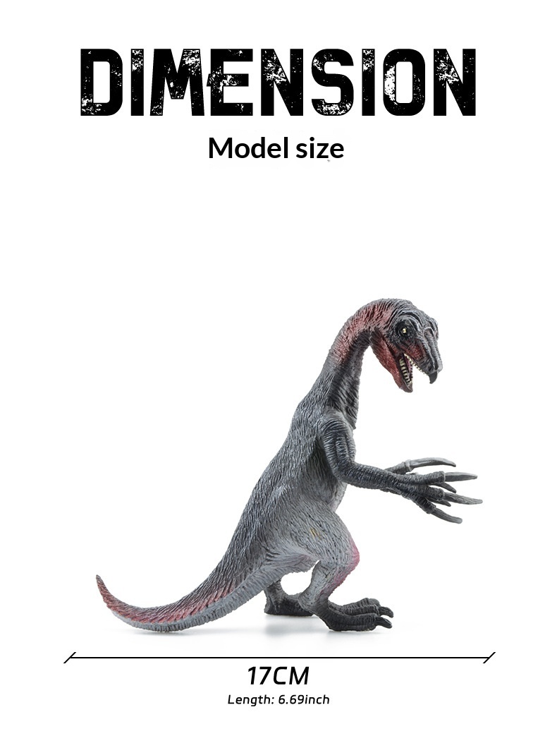 Dinosauro tigre dai denti a sciabola giocattolo figura animali_voghion.com